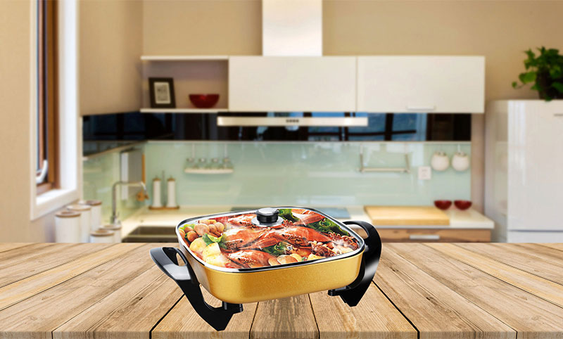 Electric frying pan